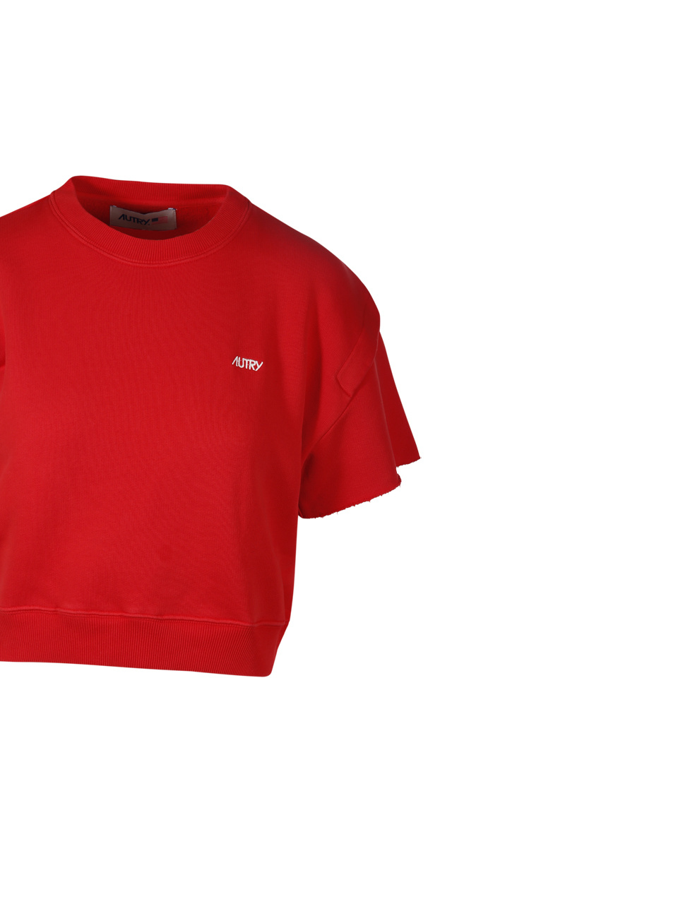 Autry Boxy Fit Swearshirt In Red