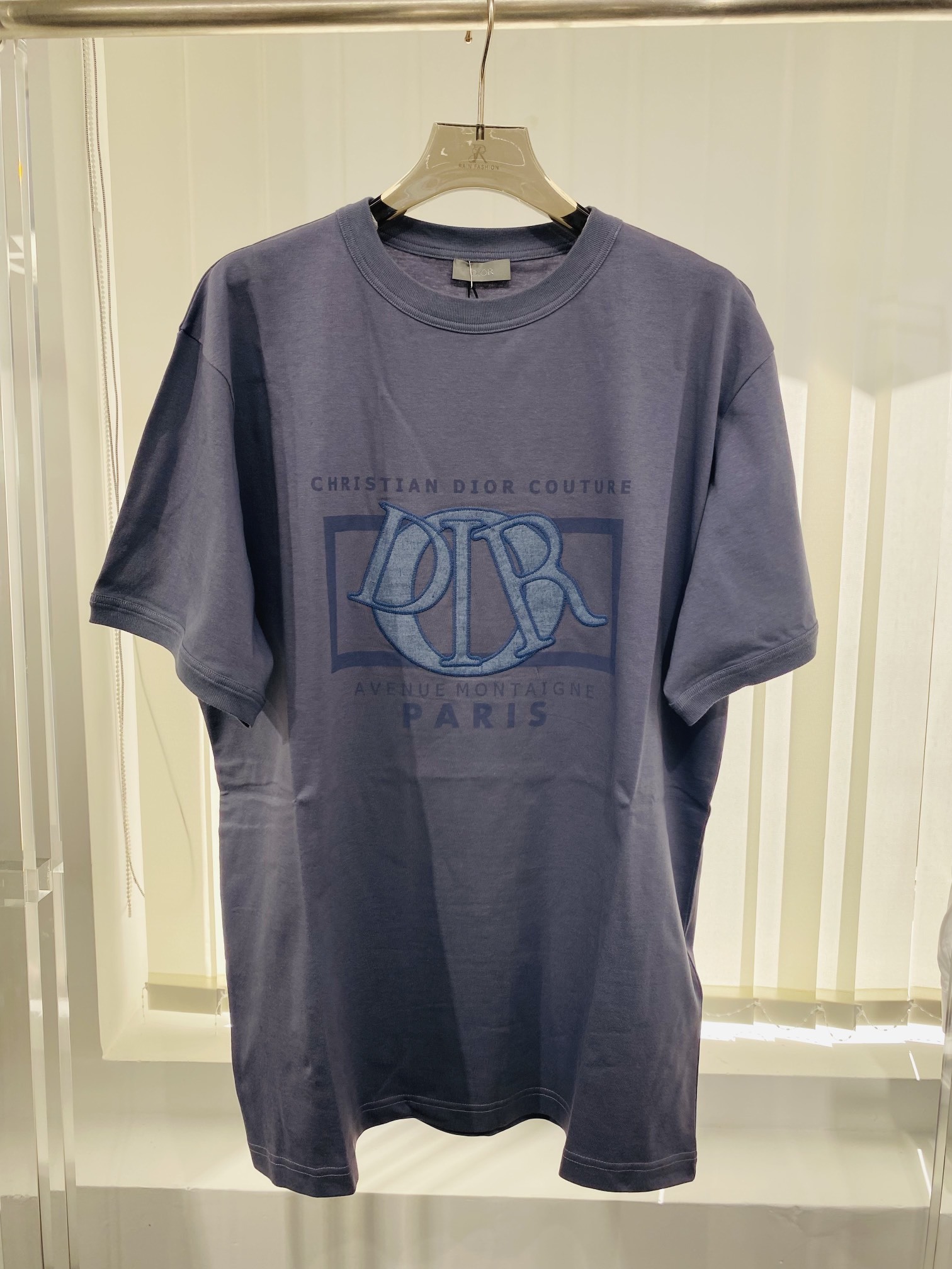 Dior Short-sleeved T-shirt In Blue