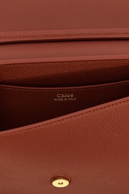 Shop Chloé Marcie Crossbody Bag In Brown