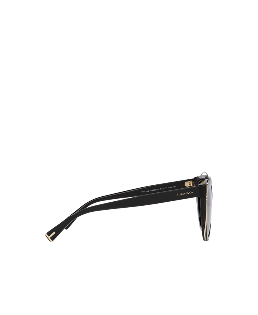 Tiffany & Co Geometric Frame Sunglasses In Black