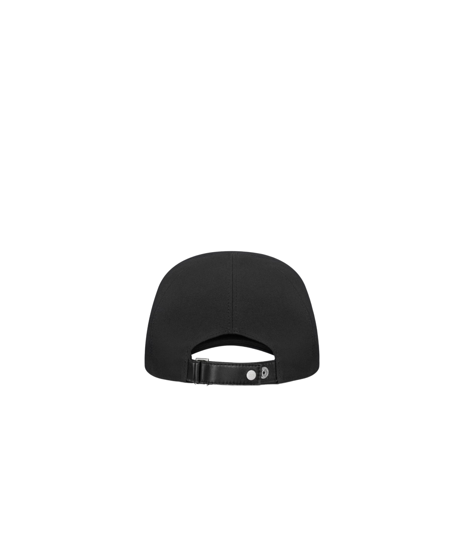 Dior Logo Baseball Hat In Black