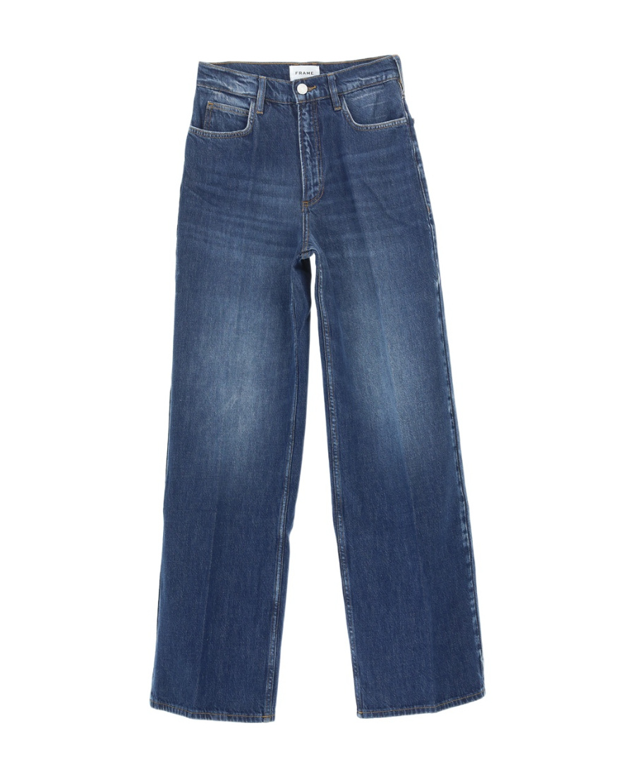 FRAME HIGH-RISE STRAIGHT JEANS 