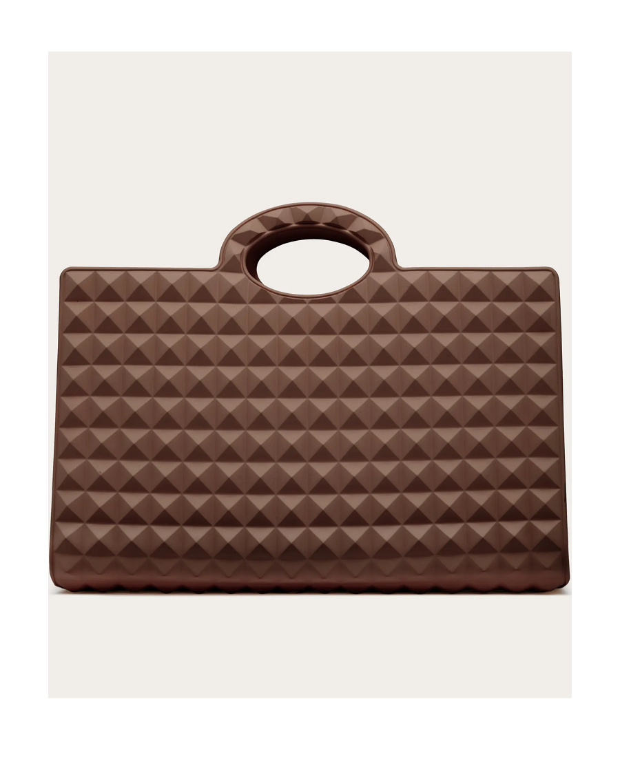 Valentino Le Troisième Shopping Tote Bag In Brown