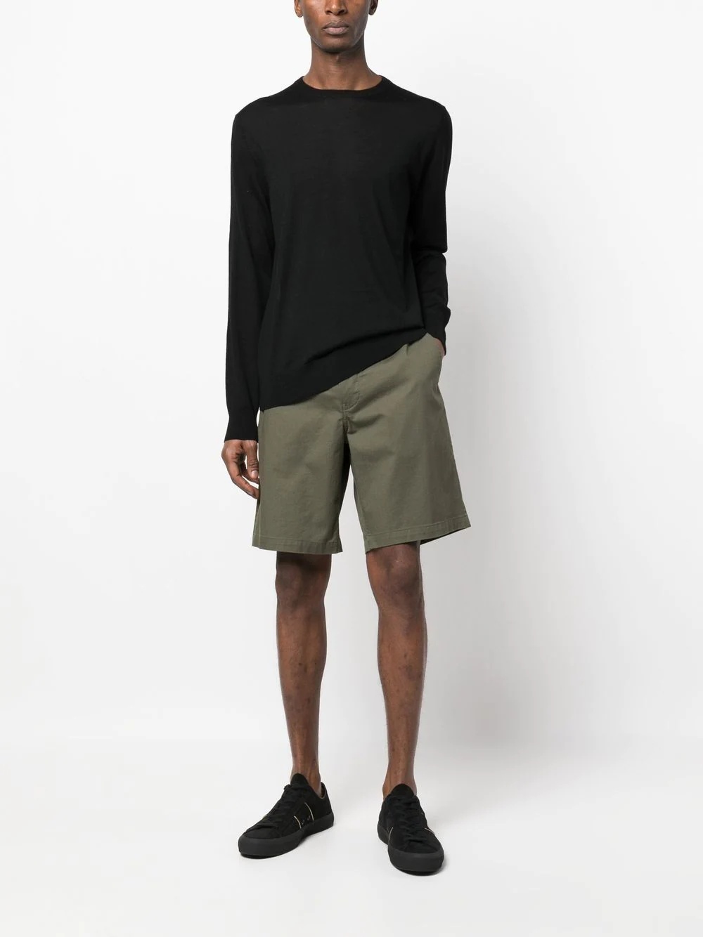 Ballantyne Pullover Classico In Black