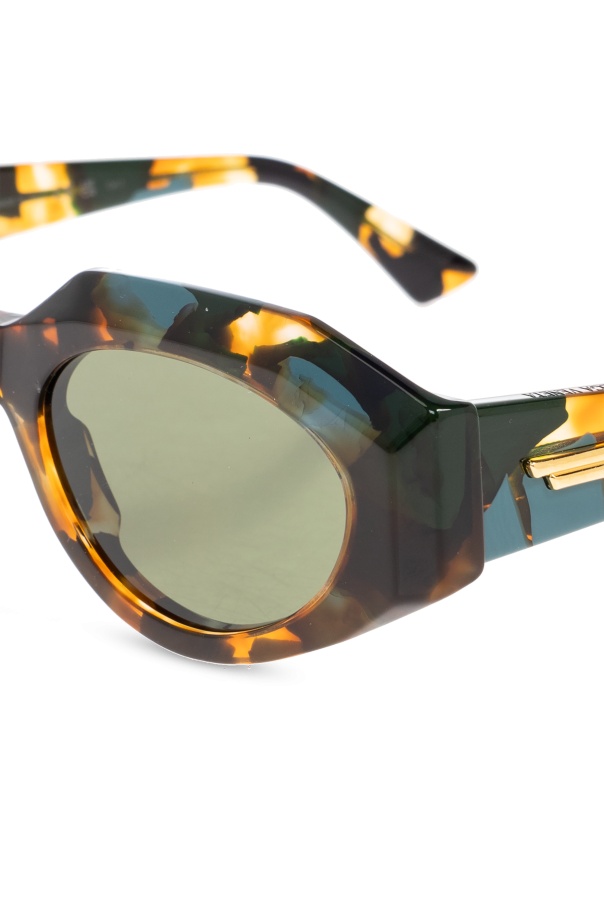 Bottega Veneta Full Frame Sunglasses In Multi