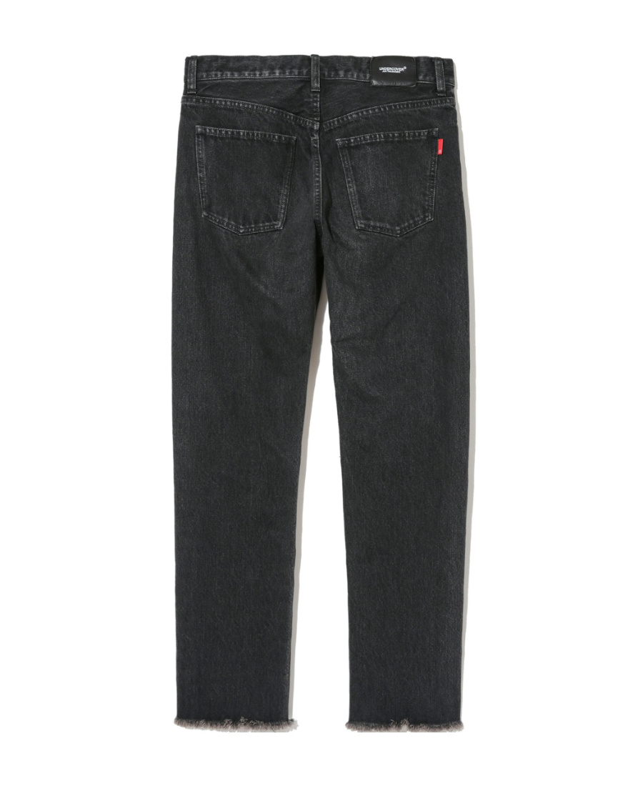 Undercover Logo Jeans In Black