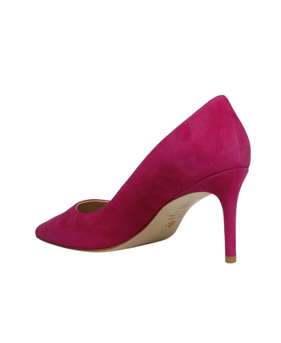 Stuart Weitzman Suede High Heels In Red