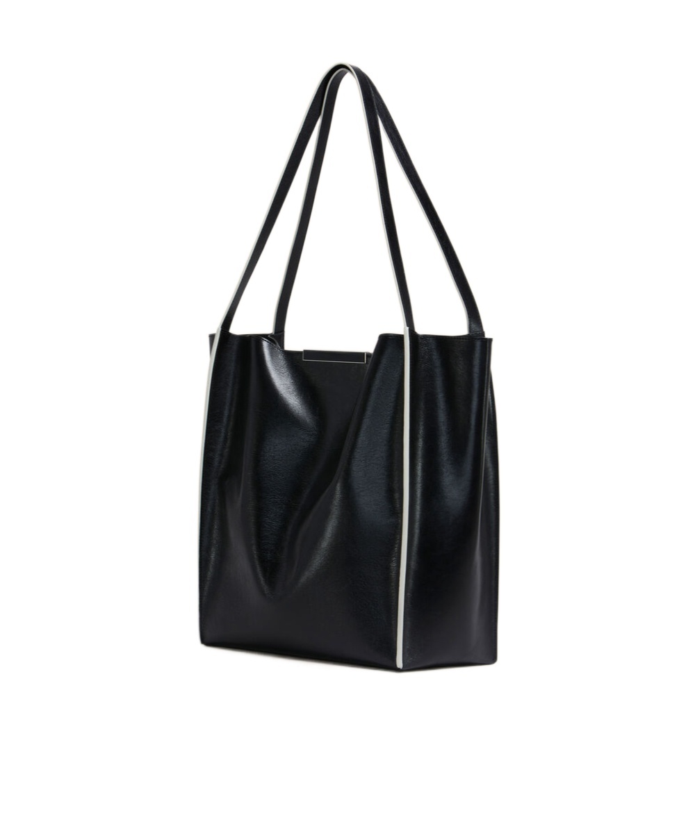 Marni Cresta E/w Tote Bag In Black