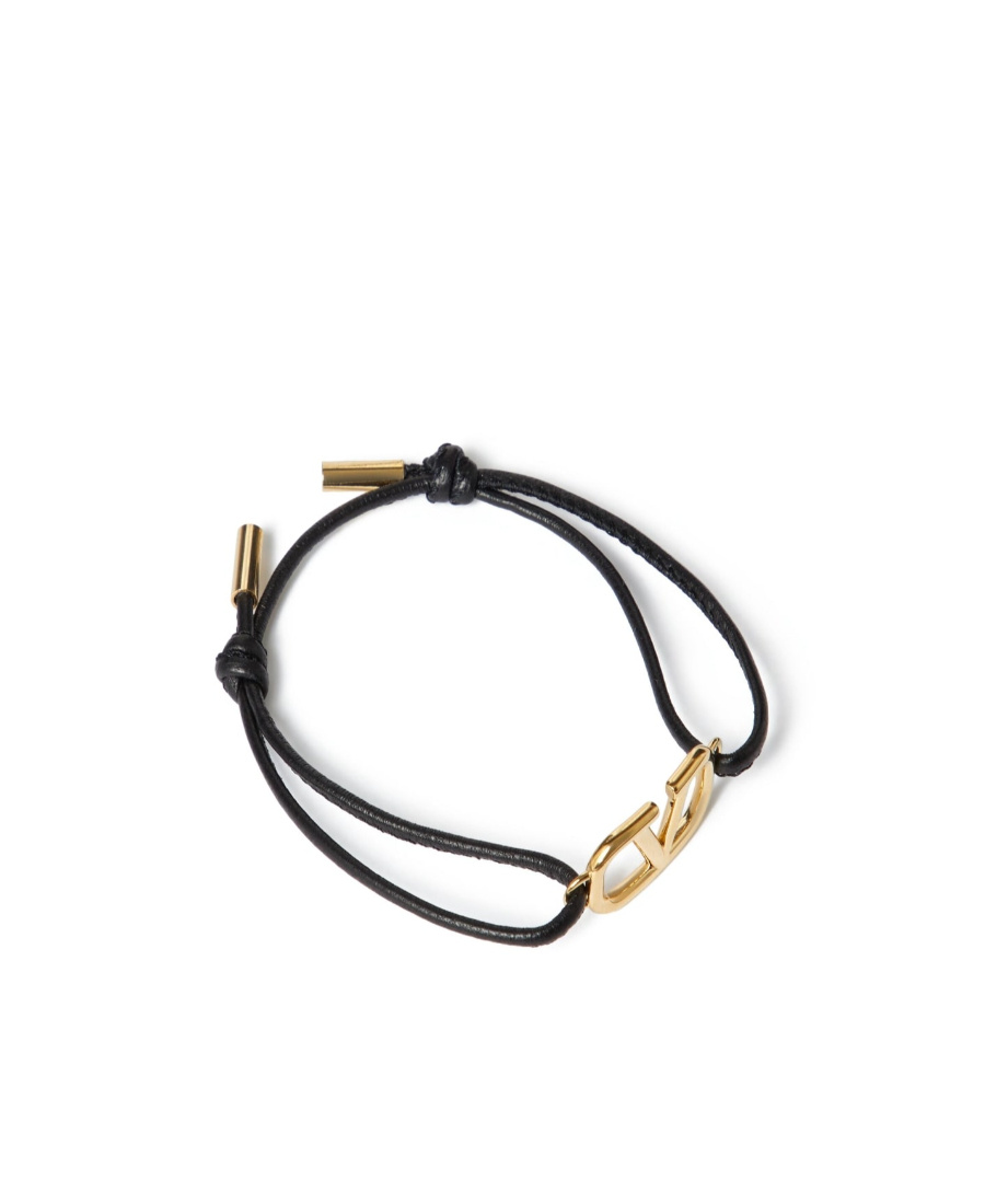 VALENTINO GARAVANI VLOGO SIGNATURE CORD BRACELET