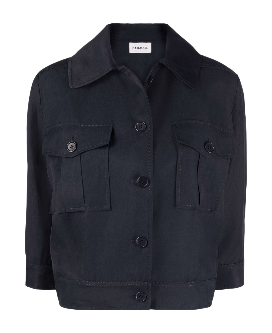 P.A.R.O.S.H P.A.R.O.S.H. BUTTONED LONG-SLEEVED JACKET