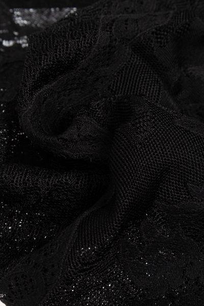 Dolce & Gabbana Lace Scarf In Black
