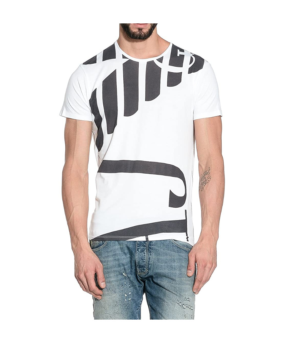 Armani Jeans Logo Details T-shirt In White