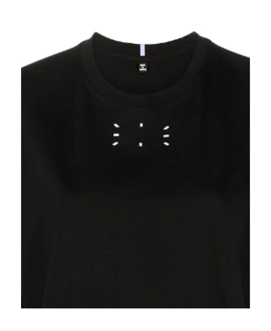 Mcq By Alexander Mcqueen Logo Print T-shirt Dress In Black