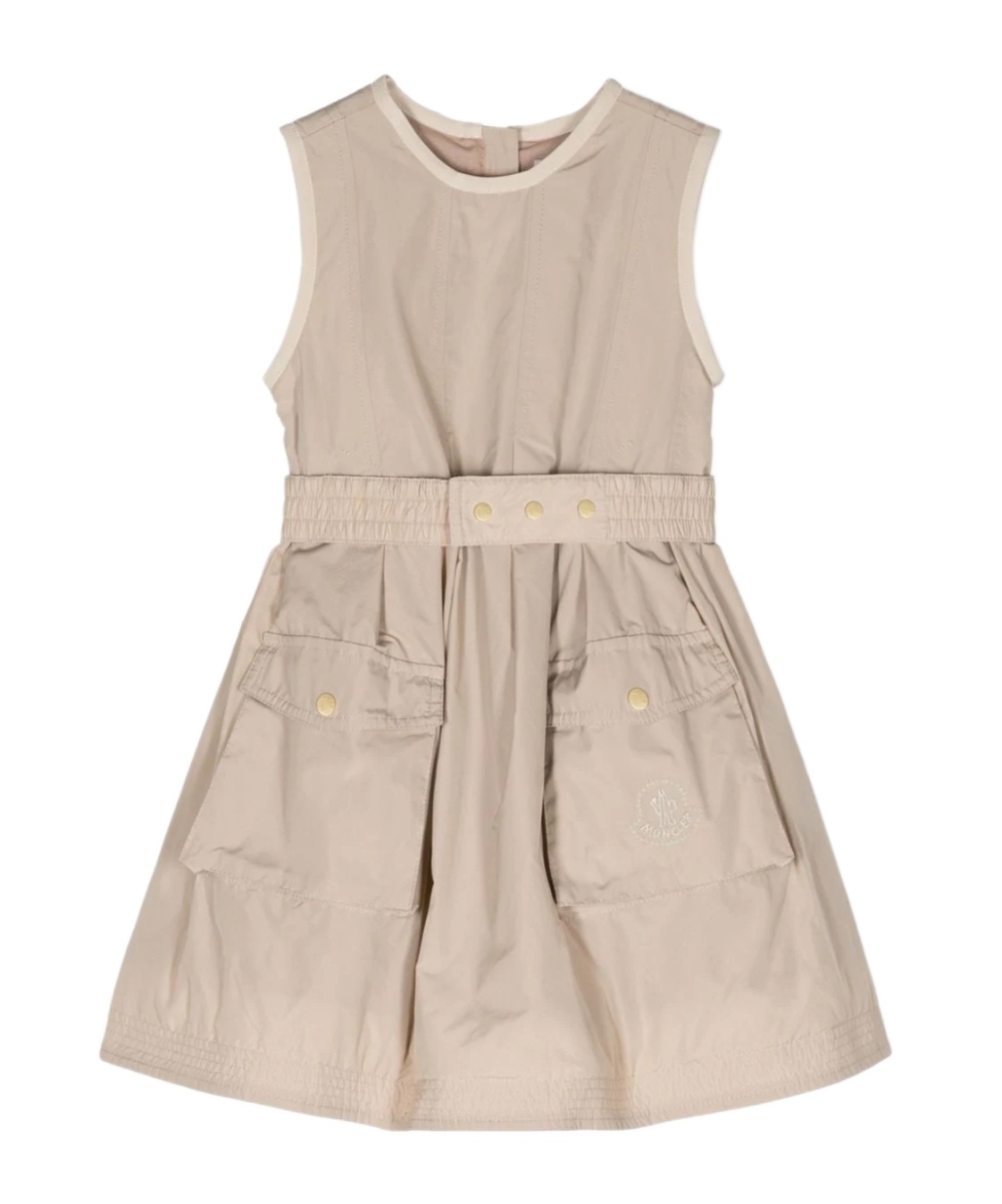 Moncler New Maya Dresses Beige In Nude