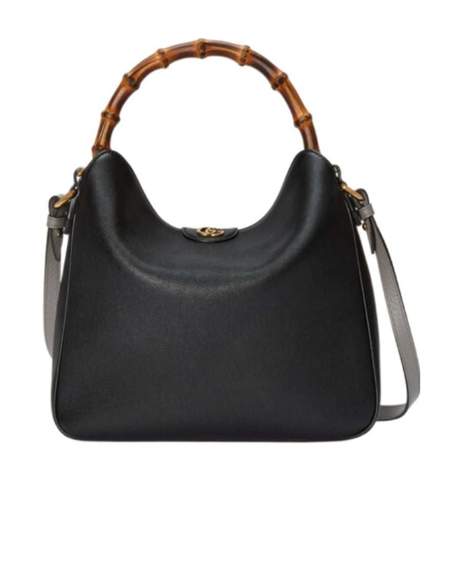 Gucci Diana Medium Shoulder Bag In Black
