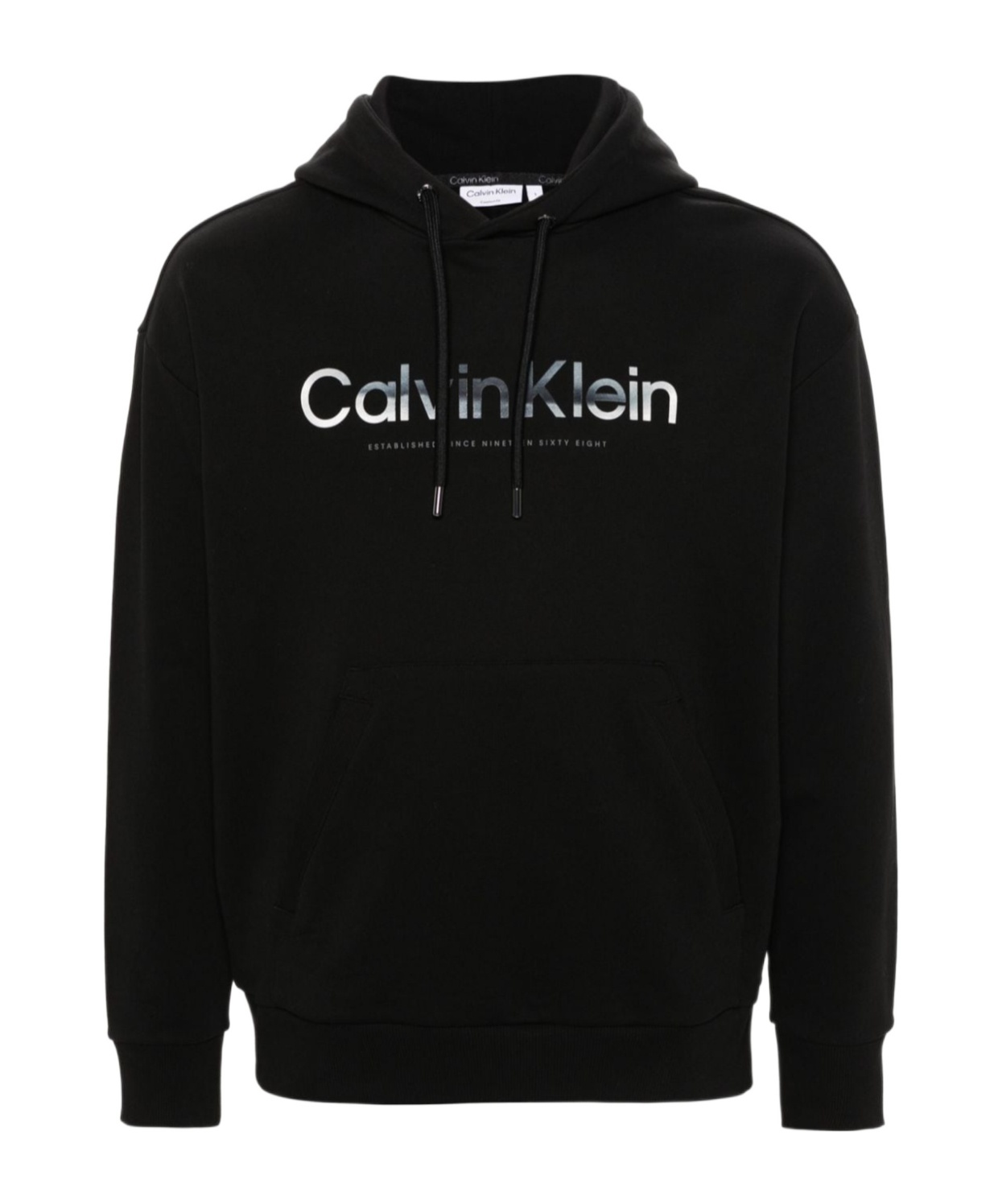CALVIN KLEIN LONG-SLEEVED HOODED SWEATER