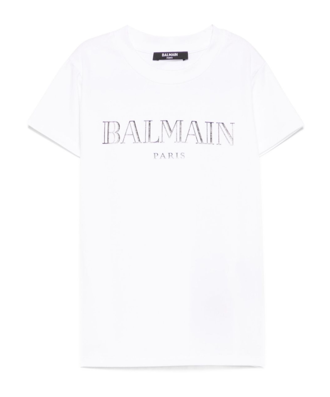 Balmain Paris Kids T-shirt In White