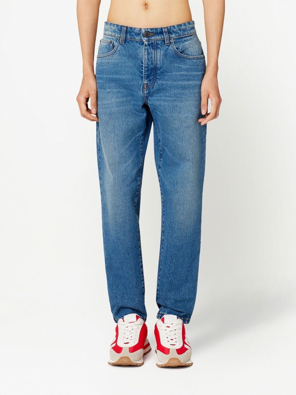 Ami Alexandre Mattiussi Ami Paris Jeans In Blue