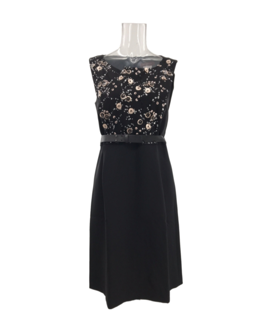 Max Mara Sleeveless Dress In Black