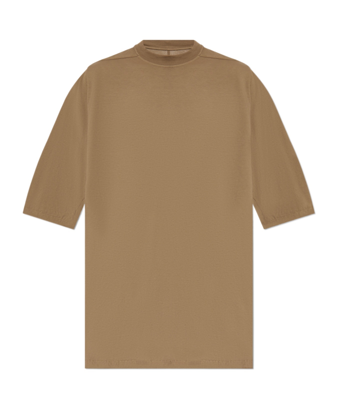 Rick Owens Drkshdw Short-sleeved T-shirt In Brown