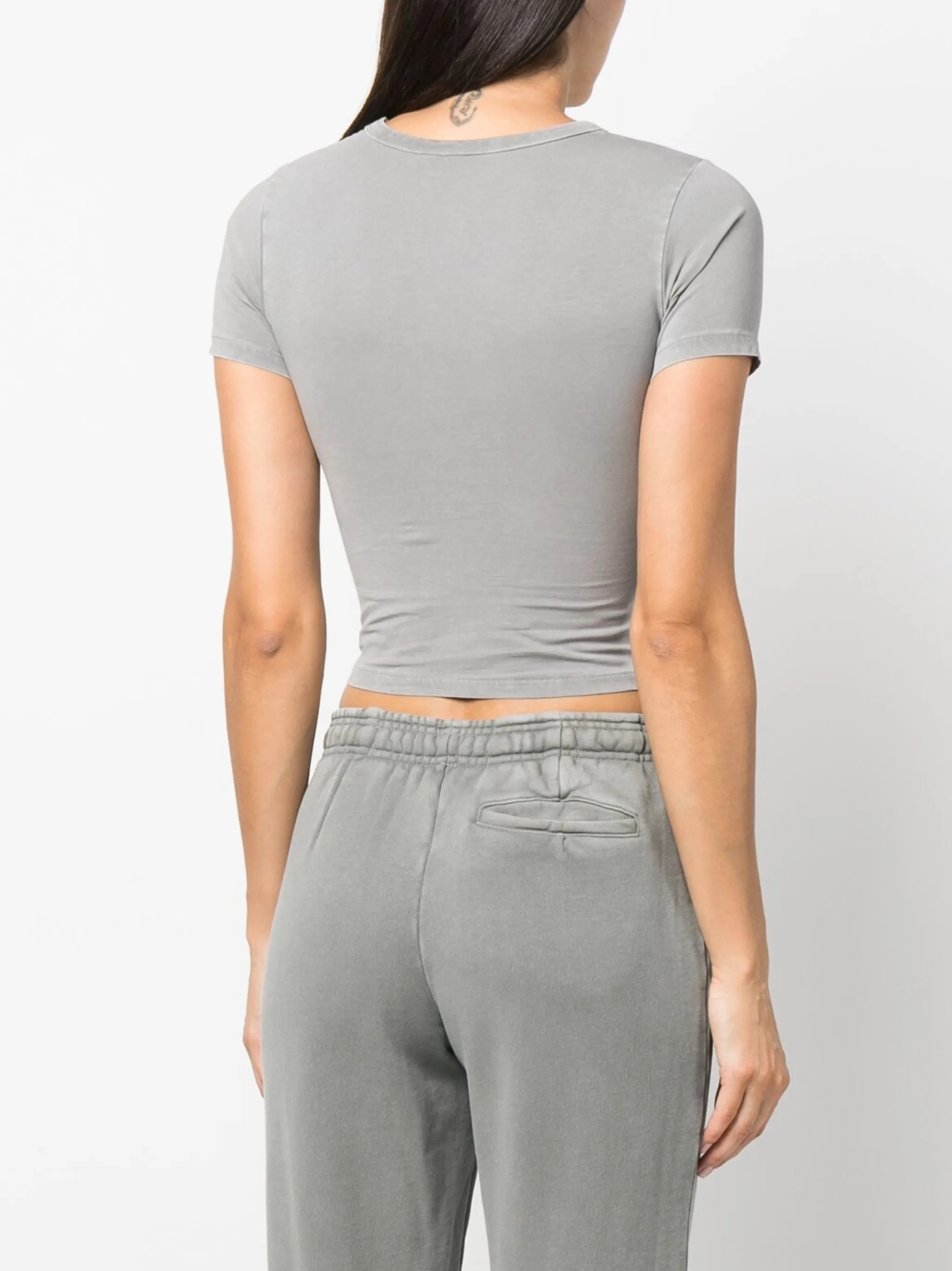 Entire Studios Micro Tee In Gray