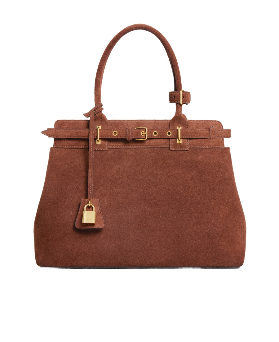 Celine Conti Handbag In Brown