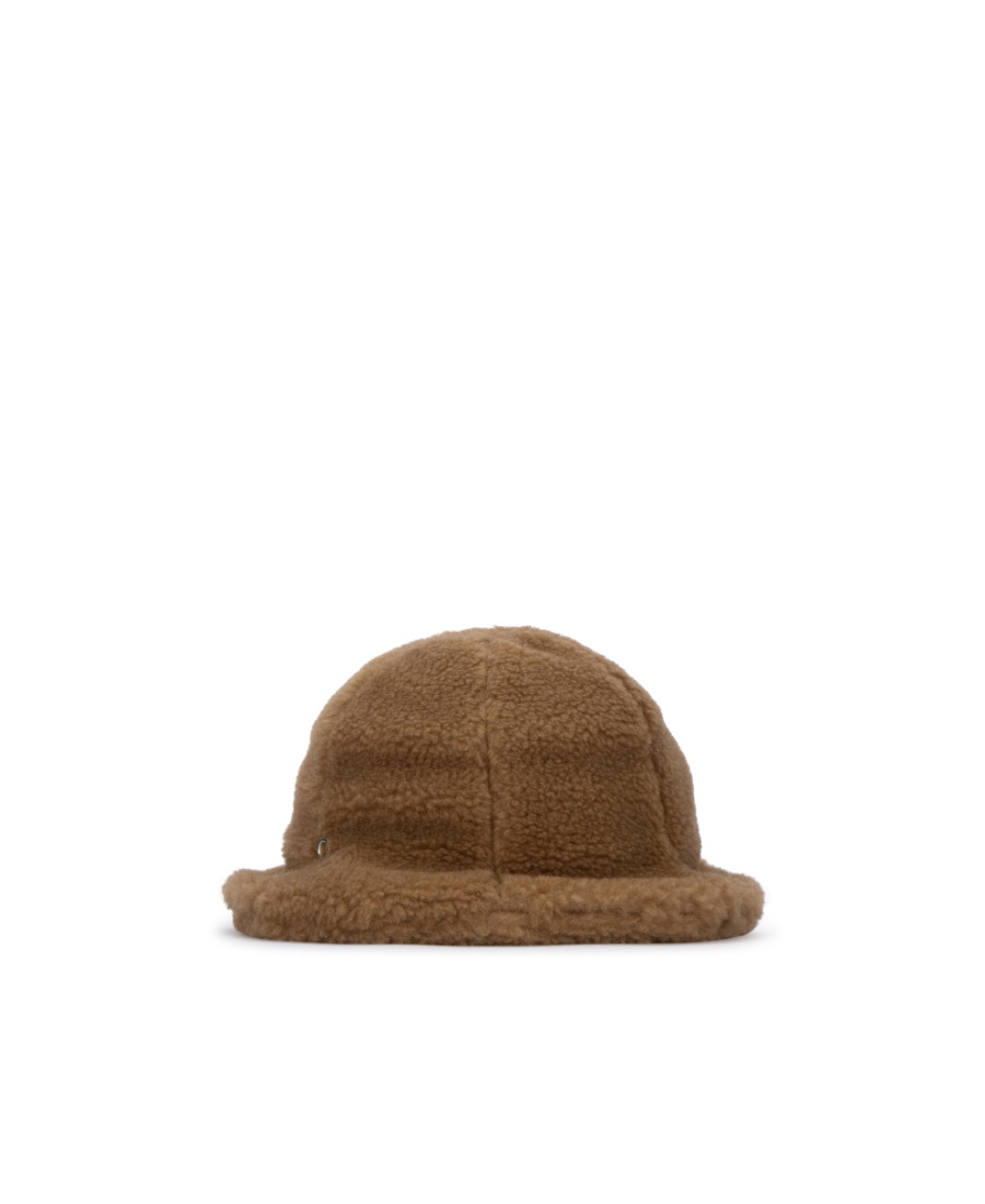 Loro Piana Velvet Hat In Brown