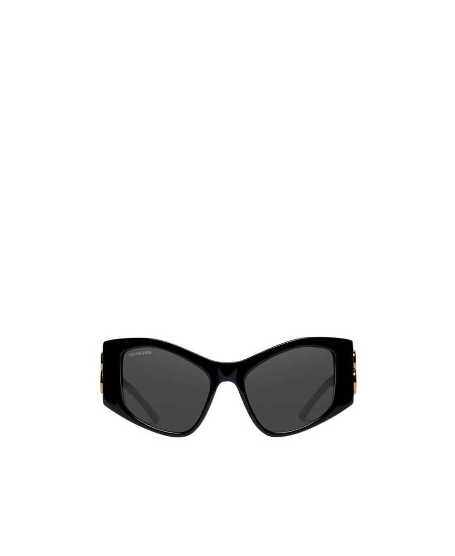 Balenciaga Womens Black 6e000311 Bb0287s Cat Eye-frame Acetate Sunglasses In Black