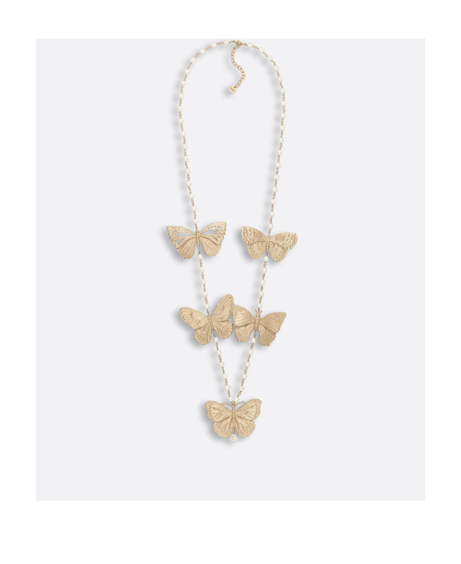 Dior Metamorphose Long Necklace In Yellow