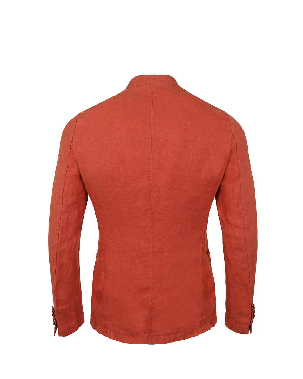 Armani Collezioni Logo Casual Jacket In Brown