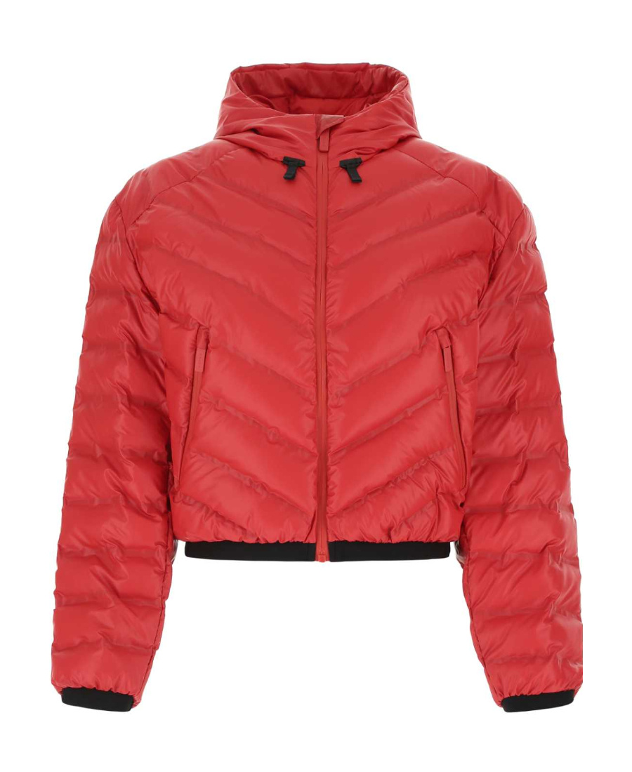 Prada Short Cotton Clothes In Red