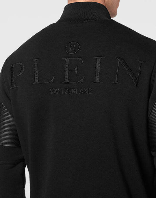 Philipp Plein Long-sleeved Sportswear And Trouser Sets In Black