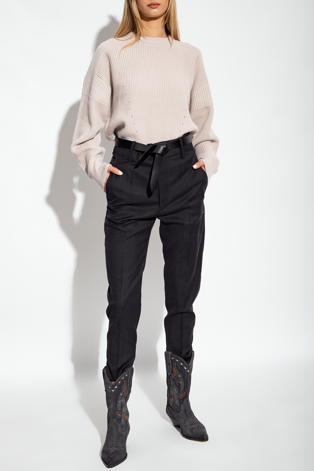 ISABEL MARANT ÉTOILE LONG-SLEEVED SWEATER