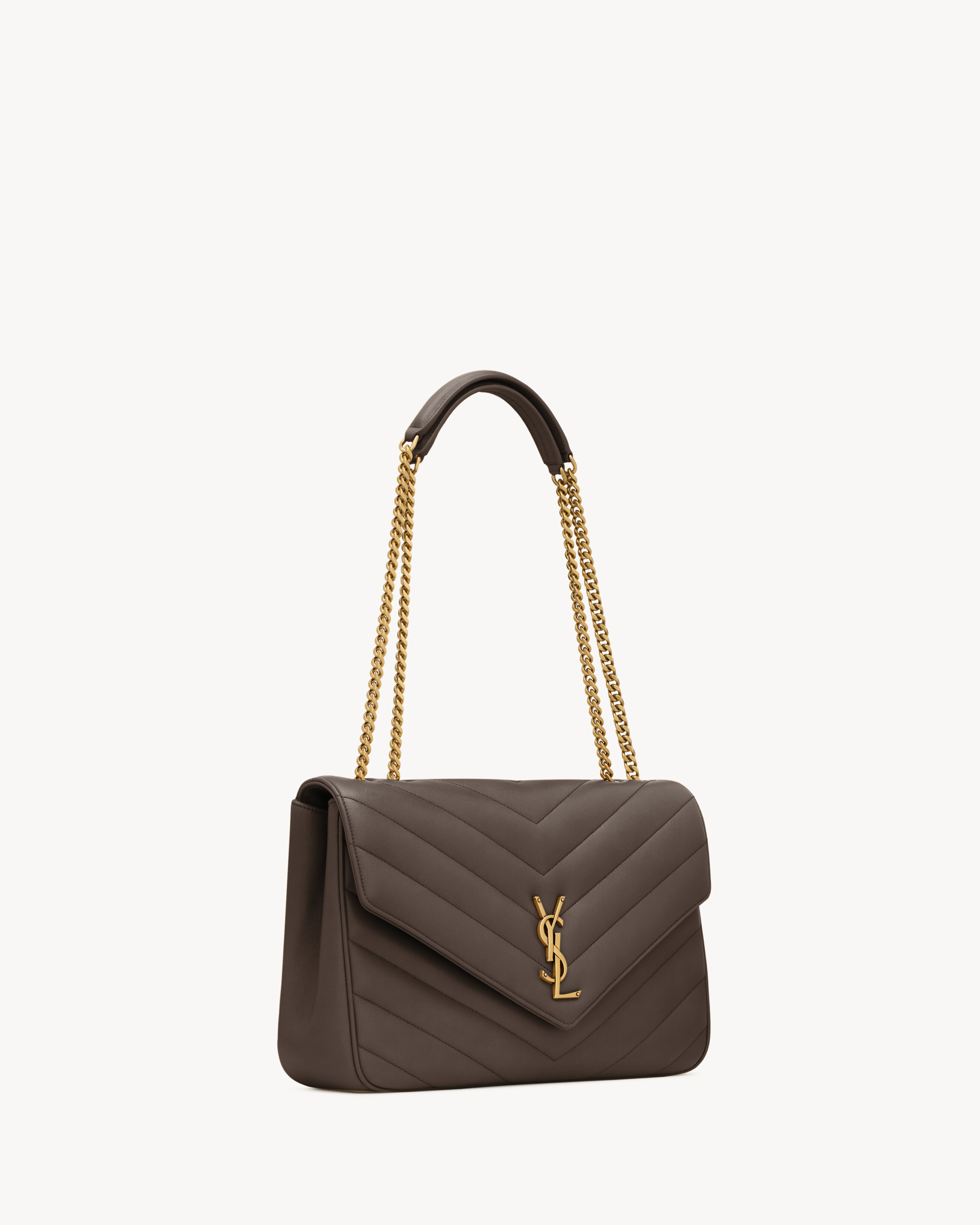 Saint Laurent Loulou Large Quilted Shoulder Bag