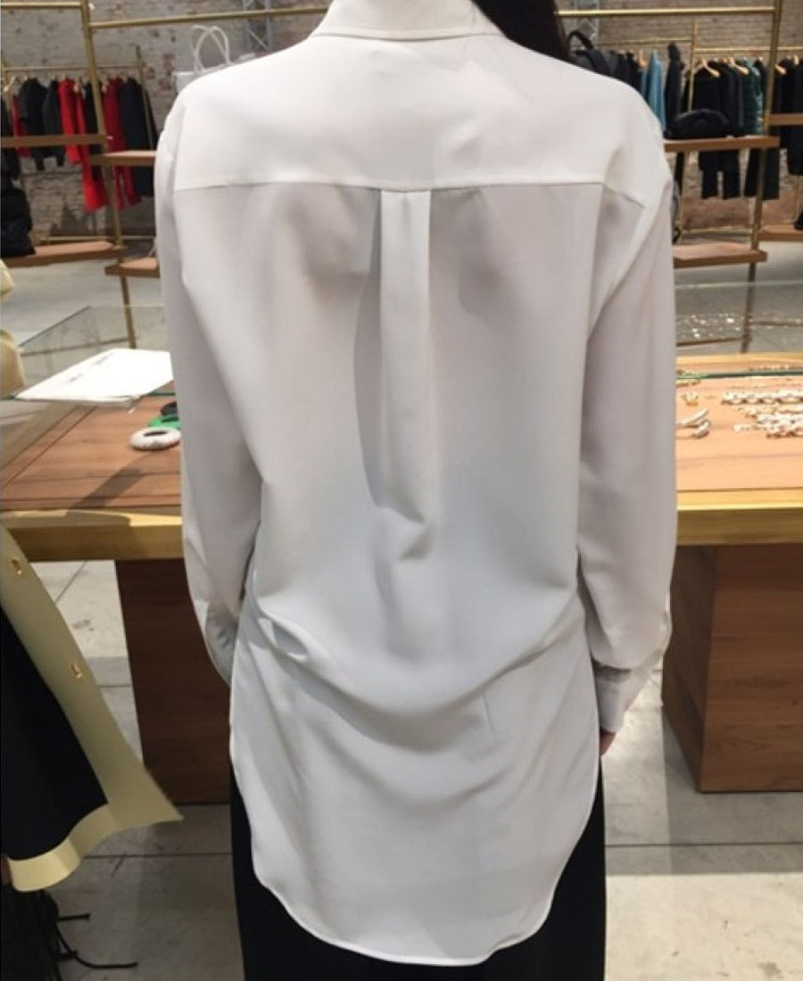 Bottega Veneta Padded-detail Long-line Shirt
