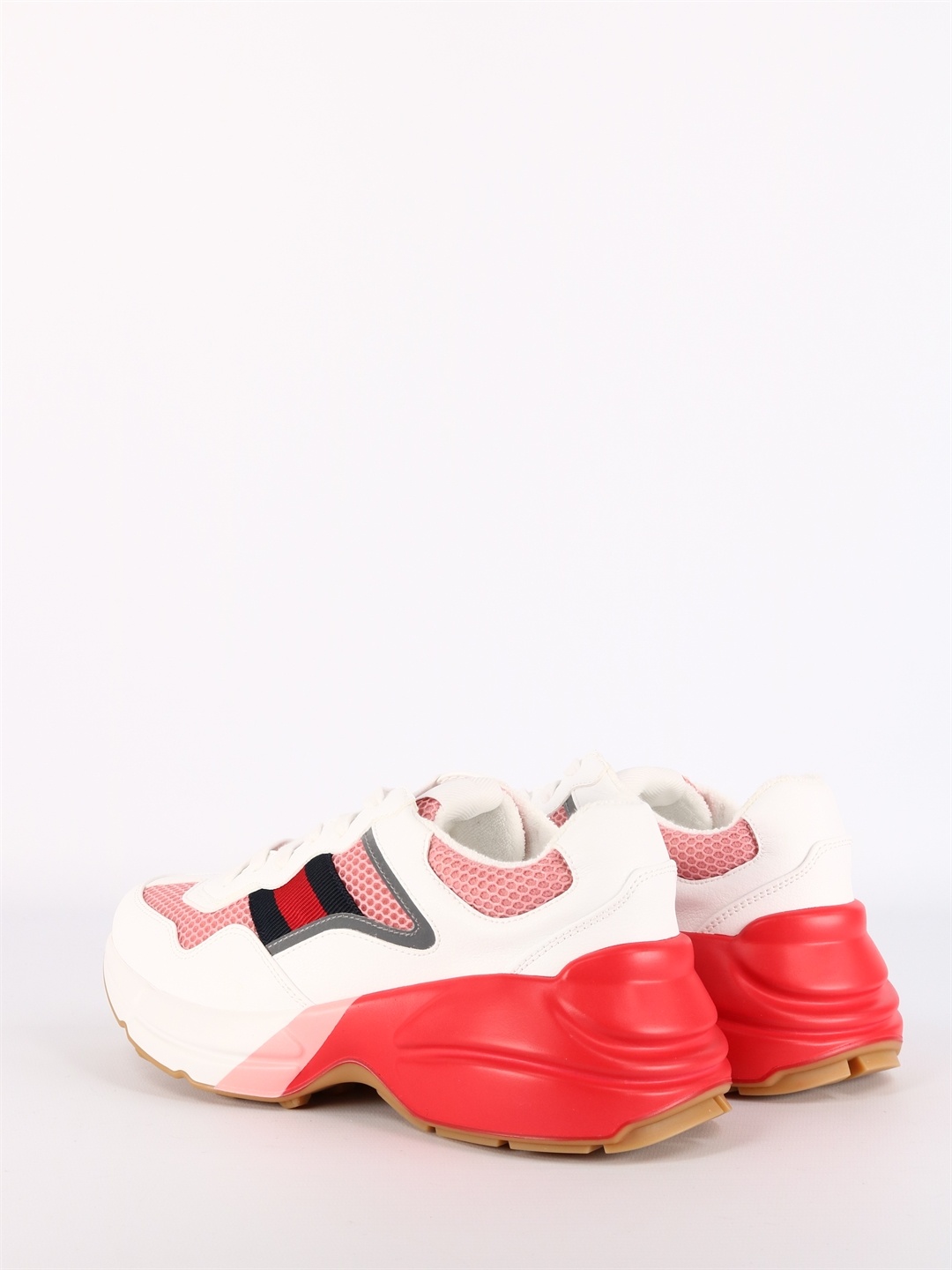 Gucci Rhyton Low-top Sneakers In White