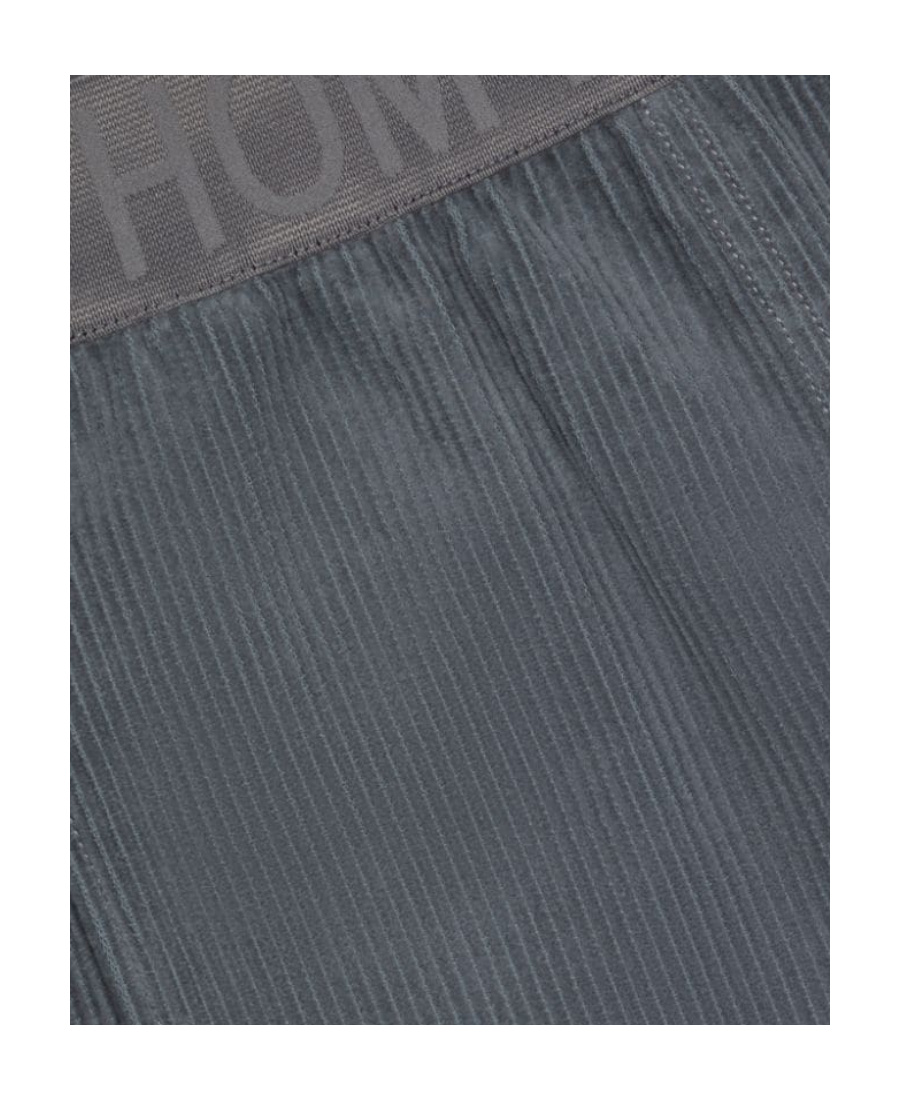 Thom Browne Corduroy Panel Shorts In Gray