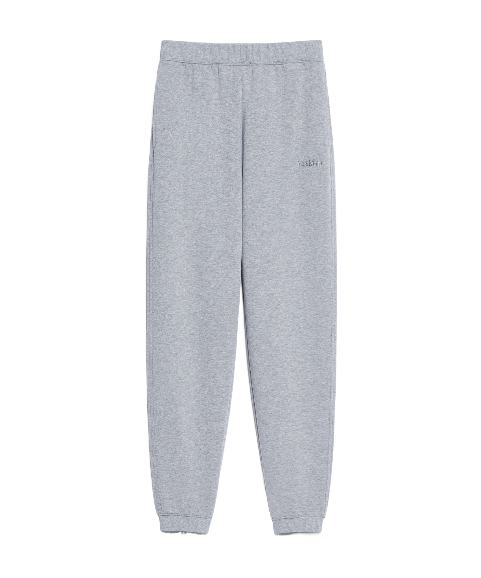 Max Mara Po Jogging Pants In Gray