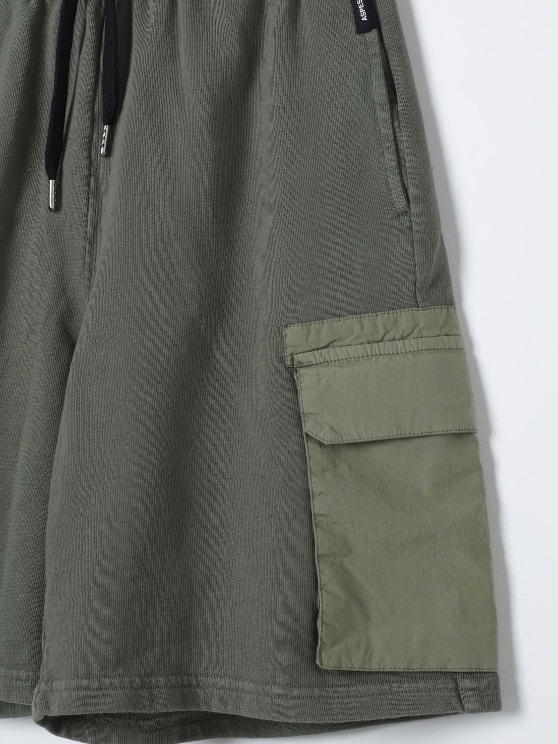 Aspesi Rope Shorts In Black
