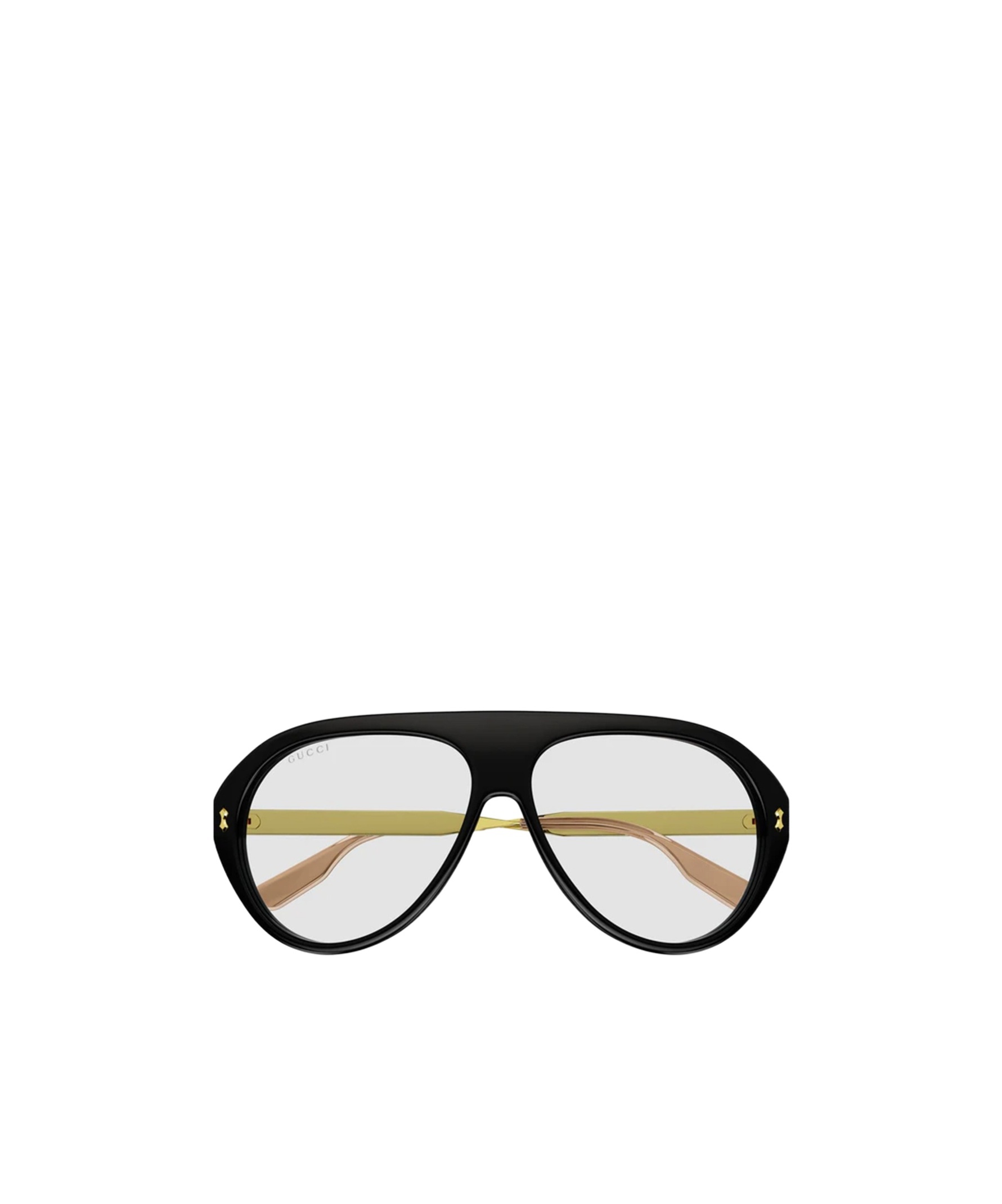 Gucci Stylish Rectangular Sunglasses For Men In Black