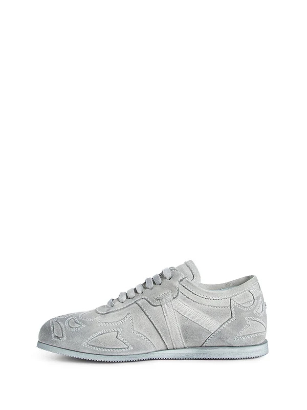 Ann Demeulemeester Lace-up Low-top Sneakers In Gray