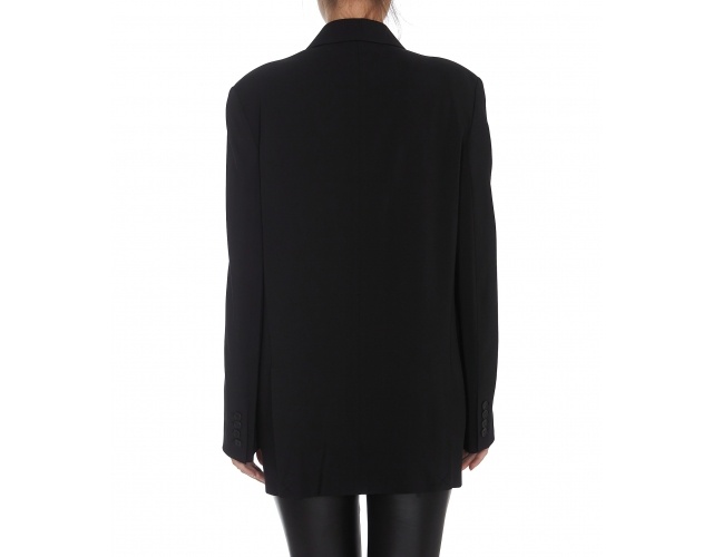The Row Tristana Double-breasted Blazer In Black