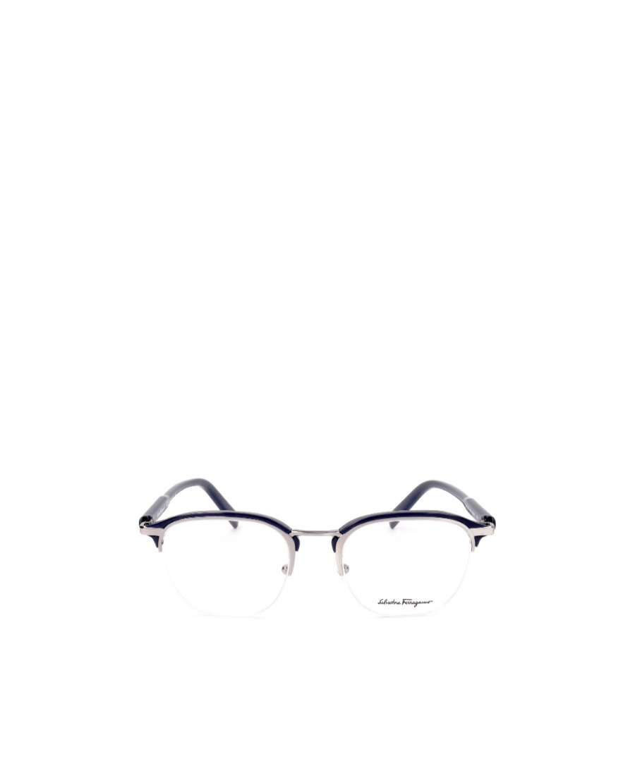 Ferragamo Logo Flat Mirror In White