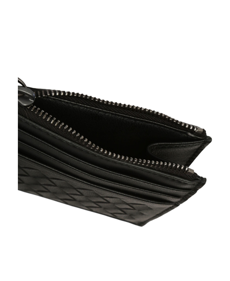 Bottega Veneta Bifold Wallet In Leather In Black