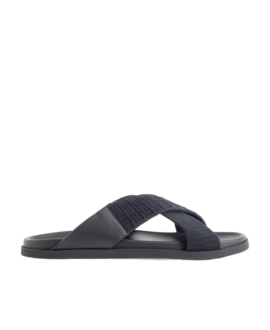 Givenchy G Plage Crossed-strap Flip Flops In Black