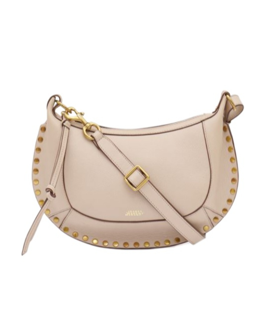 Isabel Marant Zippered Shoulder Bag In Nude