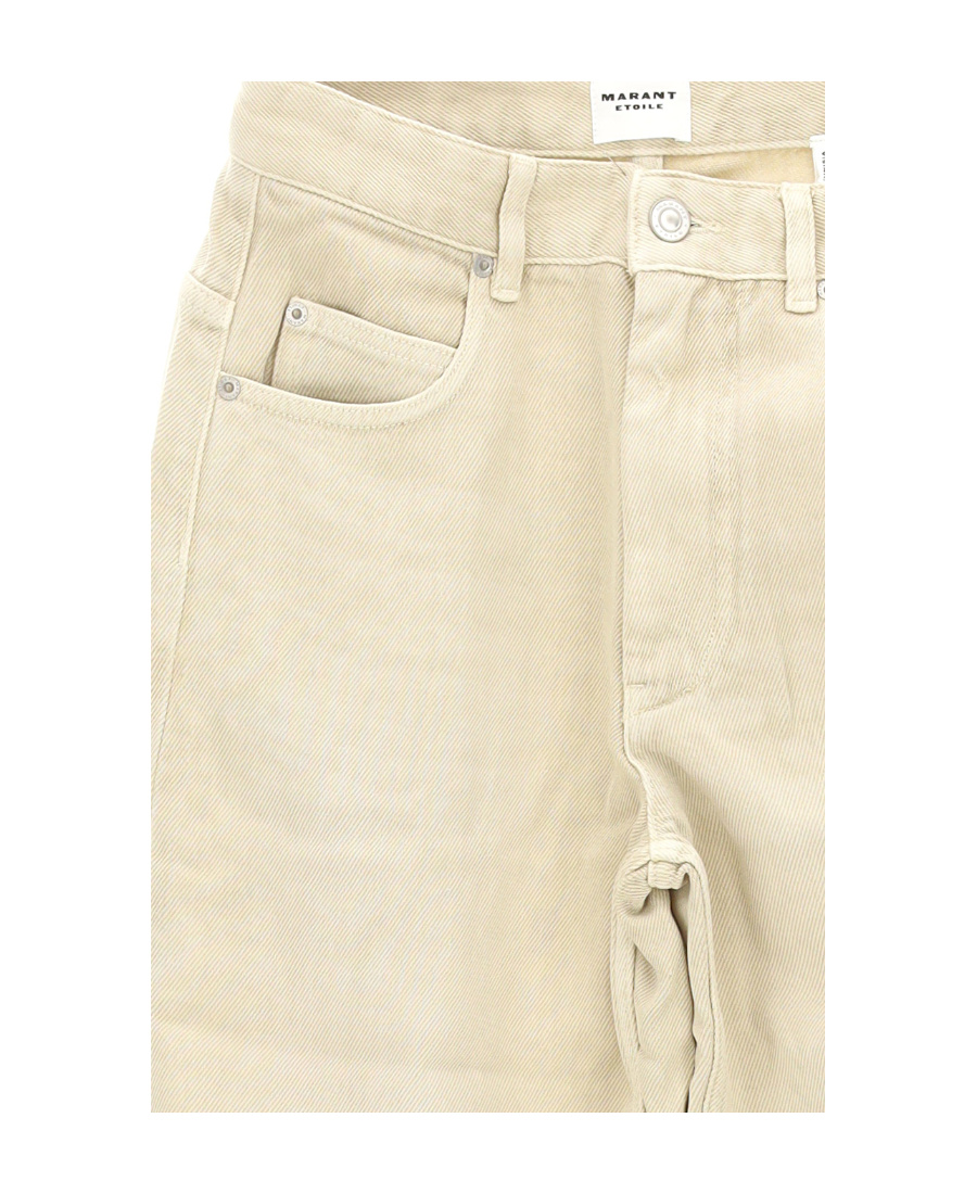 Isabel Marant Étoile Mara Straight-leg Jeans In Nude