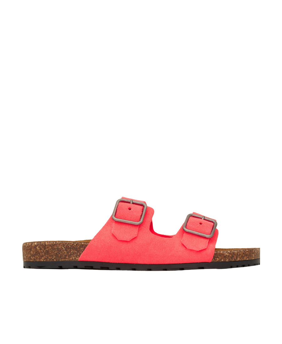 Saint Laurent Jimmy Double-strap Sandals In Multicolor