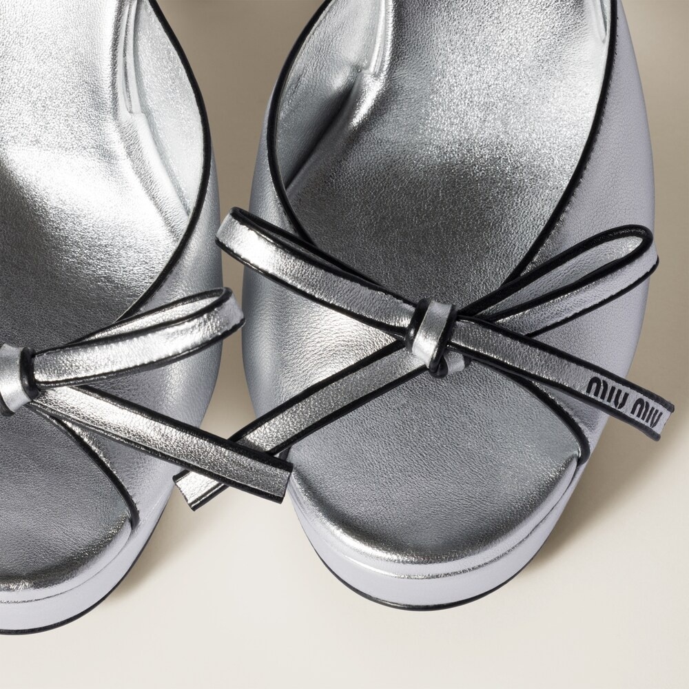 Miu Miu Open-toe High-heeled Sandals