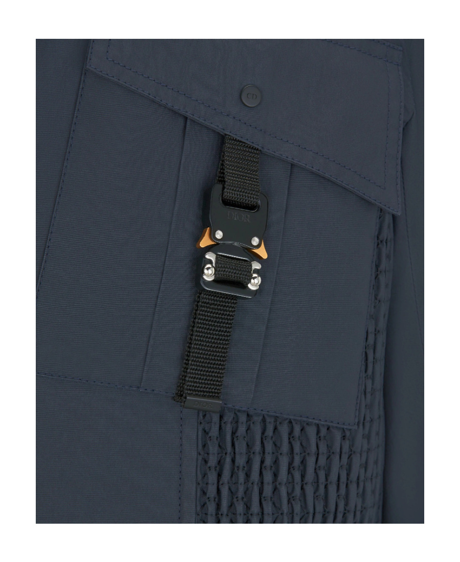 Dior Workwear Long-sleeved Jacket In Black